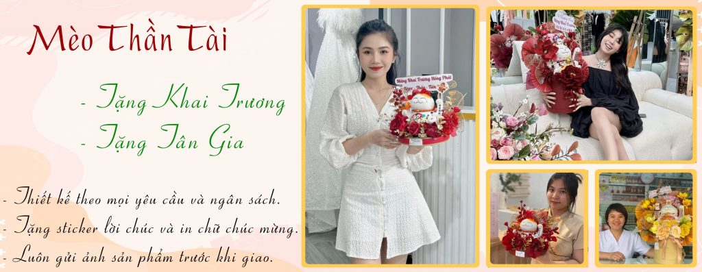 Mèo thần tài - Quà tặng khai trương